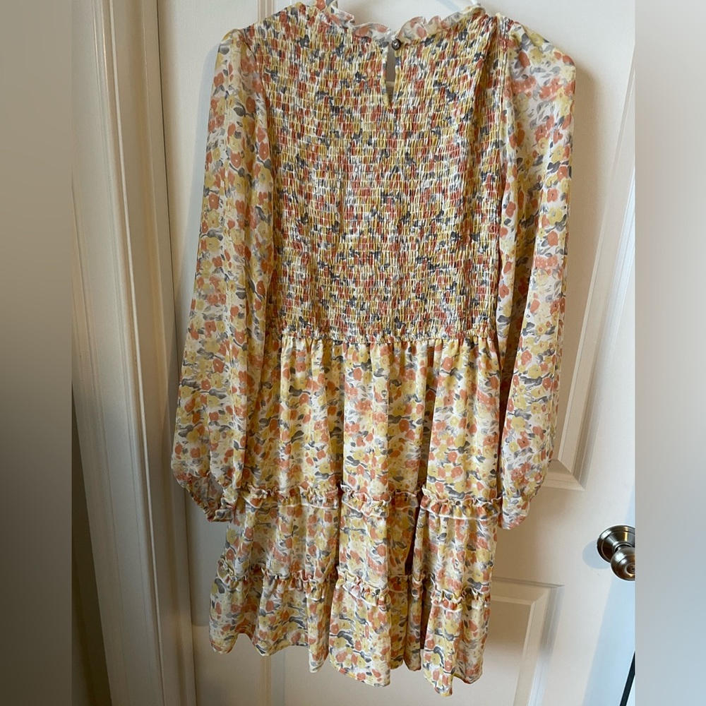 Petal & Pup Long Sleeve Yellow Dress- NWT - Picture 5 of 7